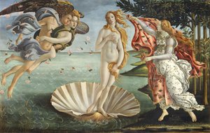 Die Geburt der Venus, ca. 1485 von Sandro (1444/5 1510) Botticelli