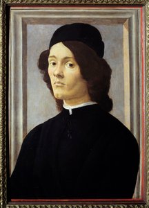 Porträt eines jungen Mannes von Sandro Botticelli