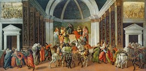 Die Geschichte von Virginia, ca. 1500 von Sandro Botticelli