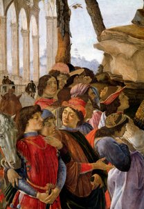 Die Anbetung der Könige (Detail)