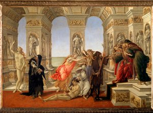 Die Verleumdung des Apelles von Sandro Botticelli