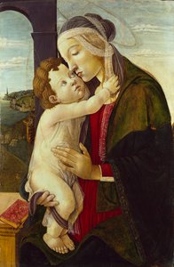 Die Jungfrau und das Kind von Sandro Botticelli