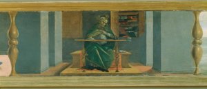 Der Heilige Augustinus in der Zelle