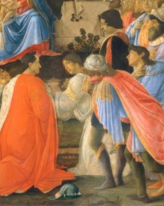 Die Anbetung der Könige von Sandro Botticelli