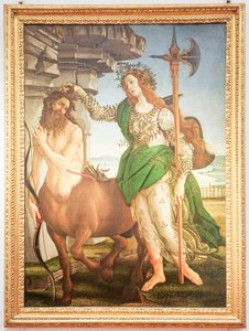 Pallas und der Zentaur von Sandro Botticelli