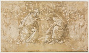 Die Taufe des Eunuchen von Sandro Botticelli
