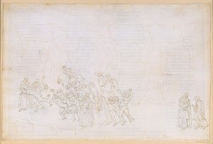 Die Göttliche Komödie, Purgatorio XVIII. Vierter Ring: Vergil legt Dante das Prinzip der Liebe und die Rolle des freien Willens dar; Buße der Trägen