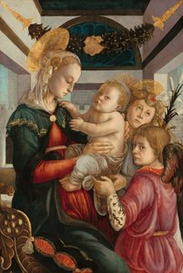 Madonna mit Kind und Engeln