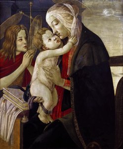 Madonna und Kind mit dem kleinen Johannes, ca. 1485-1490