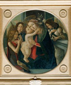 Maria mit Kind, dem Johannesknaben und zwei Engeln