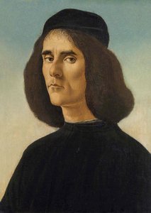 Porträt von Michael Tarchaniota Marullus, ca. 1500 von Sandro Botticelli