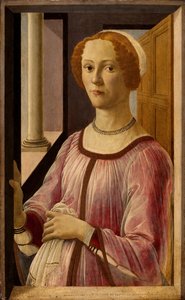 Porträt von Smeralda Bandinelli, ca. 1475