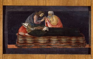 Die Entnahme des Herzens von St. Ignatius vom Altarbild von St. Barnabas von Sandro Botticelli