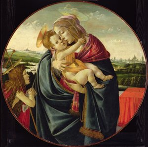Jungfrau und Kind mit Johannes dem Täufer, ca. 1490