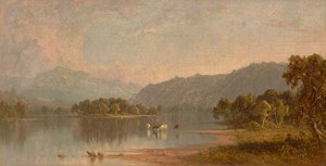 Mount Washington vom Saco River 1858