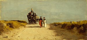 Auf der römischen Campagna von Sanford Robinson Gifford