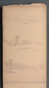 Skizzenbuch, Seite 05: Bethel ME 19. August 1859 von Sanford Robinson Gifford