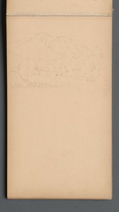 Skizzenbuch, Seite 08: Carter Mountain von Sanford Robinson Gifford
