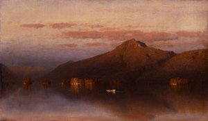 Whiteface Mountain vom Lake Placid von Sanford Robinson Gifford