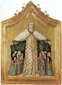 Madonna della Misericordia Madonna der Barmherzigkeit, 1440er Jahre