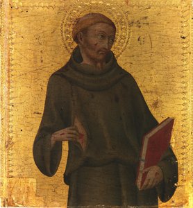 Heiliger Franziskus, 1450er Jahre von Sano di Pietro