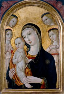 Madonna mit Kind und Engeln, um 1480