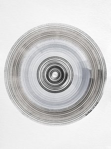 Konzentrische Wellenkreise von Santhosh ch
