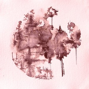 Nebliger Wald Abstrakt