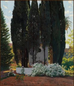 Der Brunnen der Zypressen