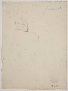 Studie eines Männerkopfes von Santiago Rusiñol