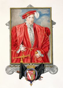 Porträt von Henry Howard (ca. 1517-47) Earl of Surrey aus 