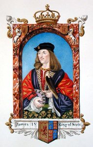 Porträt von James IV. von Schottland (1473-1513) aus 
