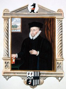 Porträt von Sir Walter Mildmay (ca. 1520-89) aus 