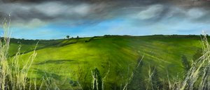 Englische Landschaft, 2023 von Sarah Thompson Engels