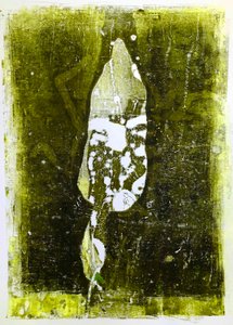 Abstraktes Blatt von Sarah Thompson Engels