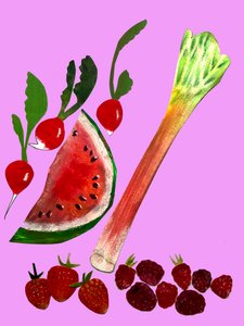 Obst & Gemüse, 2020 von Sarah Thompson Engels