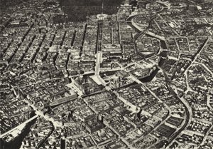 Berlin: Fliegeraufnahme des alten Kerns