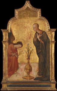 Die Verkündigung, ca. 1435 von Sassetta