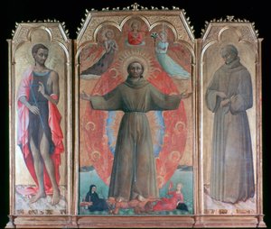Die Ekstase des Heiligen Franziskus, 1437-1444 von Sassetta