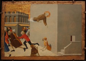 Der selige Ranieri befreit die Armen aus einem florentinischen Gefängnis aus dem Borgo del Santo Sepolcro Altarbild, 1437-1444