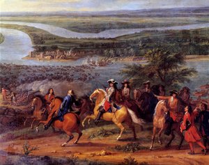 Die Taten des Großen Condé, Überquerung des Rheins