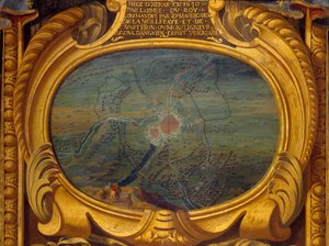 Dreißigjähriger Krieg (1618-1648): Karte der Belagerung von Arras