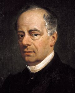 Risorgimento: Porträt von Carlo Poerio (1803-1867), italienischer Patriot (Detail). Gemälde von Francesco Saverio Altamura (1822-1897) Neapel, Museo Nazionale di San Martino von Saverio Altamura