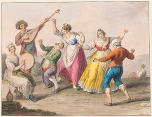 Tarantella-Tänzer von Saverio della Gatta