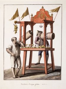 Verkäufer von Eiswasser, 1803