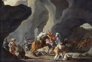 Angriff auf die Reisenden, ca. 1634-37