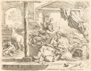 Der Traum des heiligen Joseph von Sébastien Bourdon