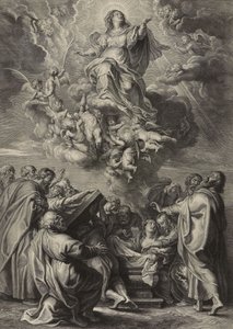 Die Himmelfahrt der Jungfrau Maria von Schelte Adams Bolswert