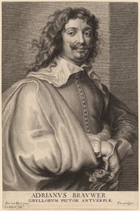 Adriaen Brouwer von Schelte Adams Bolswert after Sir Anthony van Dyck