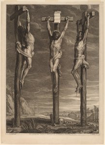 Christus gekreuzigt zwischen zwei Dieben
